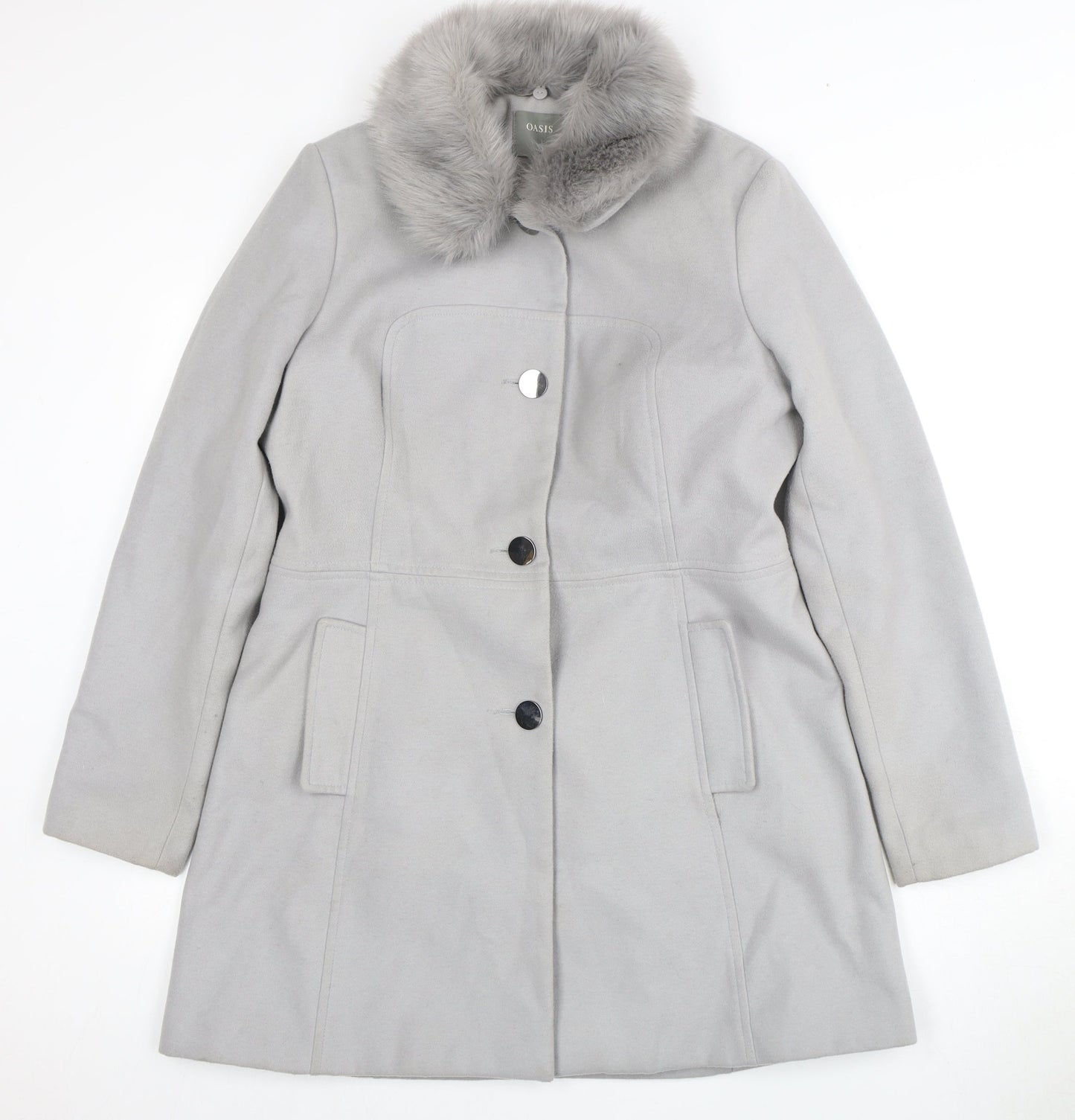 Womens UK Size L Oasis Grey