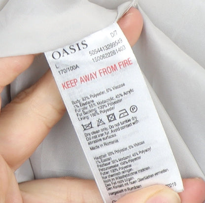 Womens UK Size L Oasis Grey