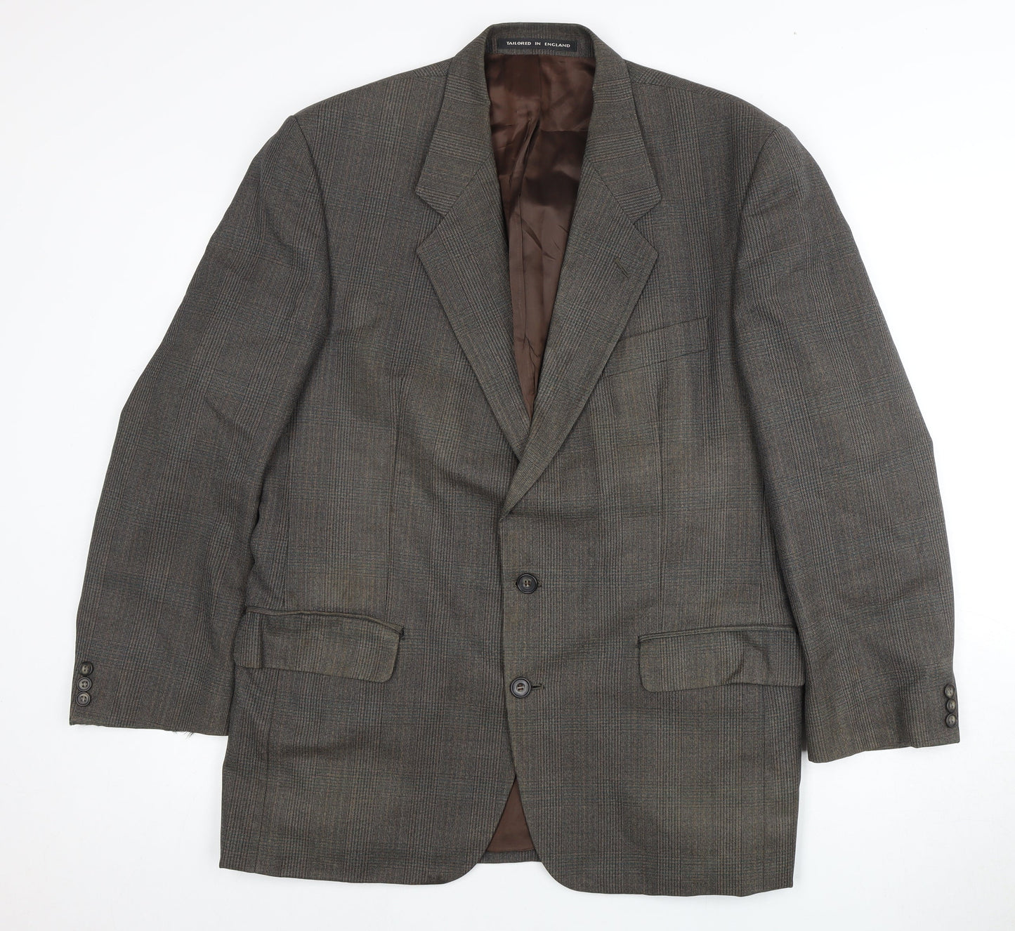Mens UK Size 42 The Label Regular Brown Suit Jacket