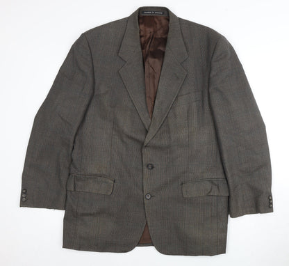 Mens UK Size 42 The Label Regular Brown Suit Jacket