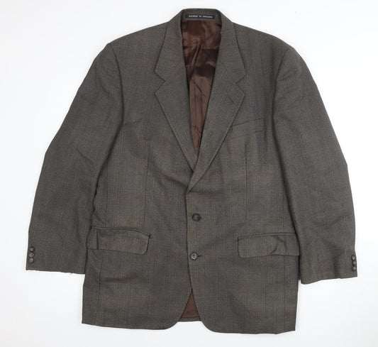 Mens UK Size 42 The Label Regular Brown Suit Jacket