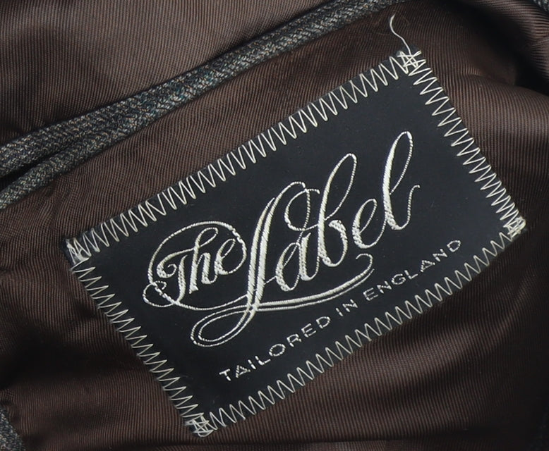 Mens UK Size 42 The Label Regular Brown Suit Jacket