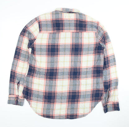 Womens UK Size L Hollister Multicoloured Basic Button-Up