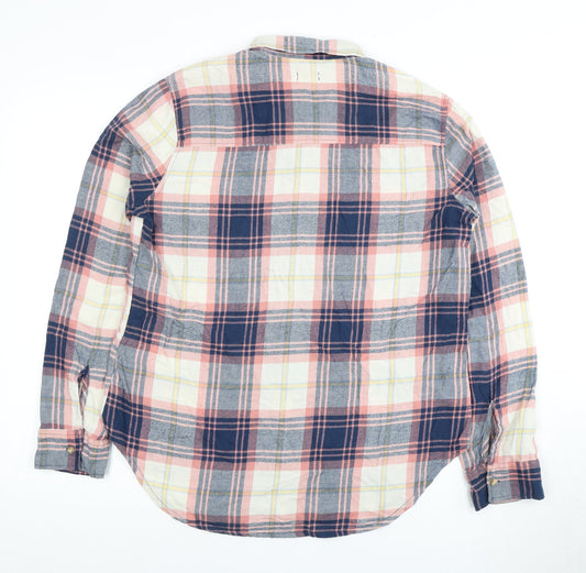 Womens UK Size L Hollister Multicoloured Basic Button-Up