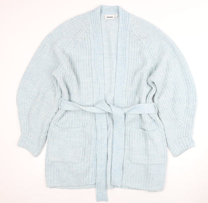 Womens UK Size S Weekday Blue Cardigan Jumper