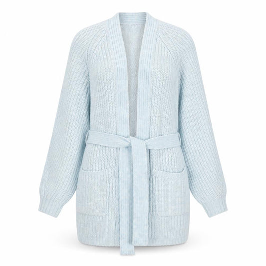 Womens UK Size S Weekday Blue Cardigan Jumper