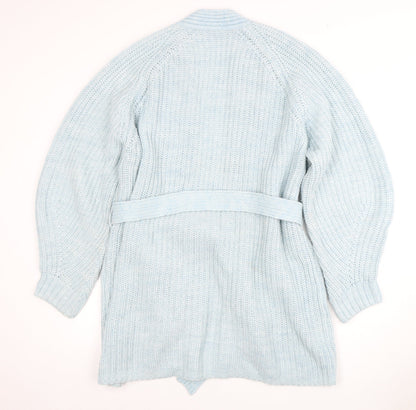 Womens UK Size S Weekday Blue Cardigan Jumper