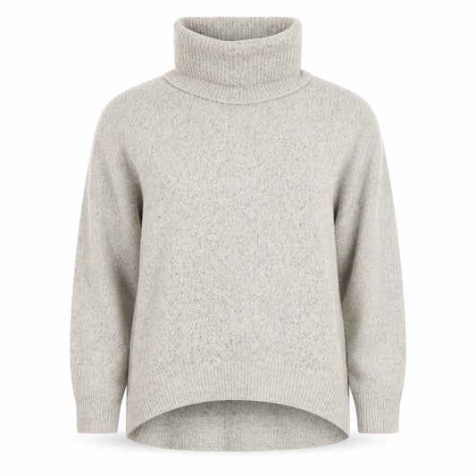 Front view of Wallis Beige Roll Neck Jumper, Women, size 10