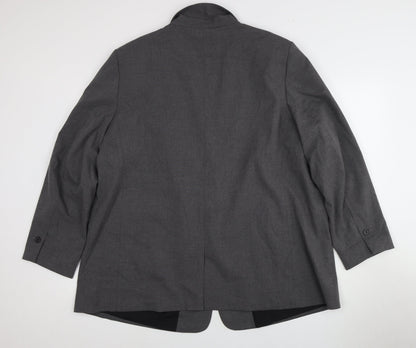 H&M Women’s Grey Blazer - Size 18, Classic Fit