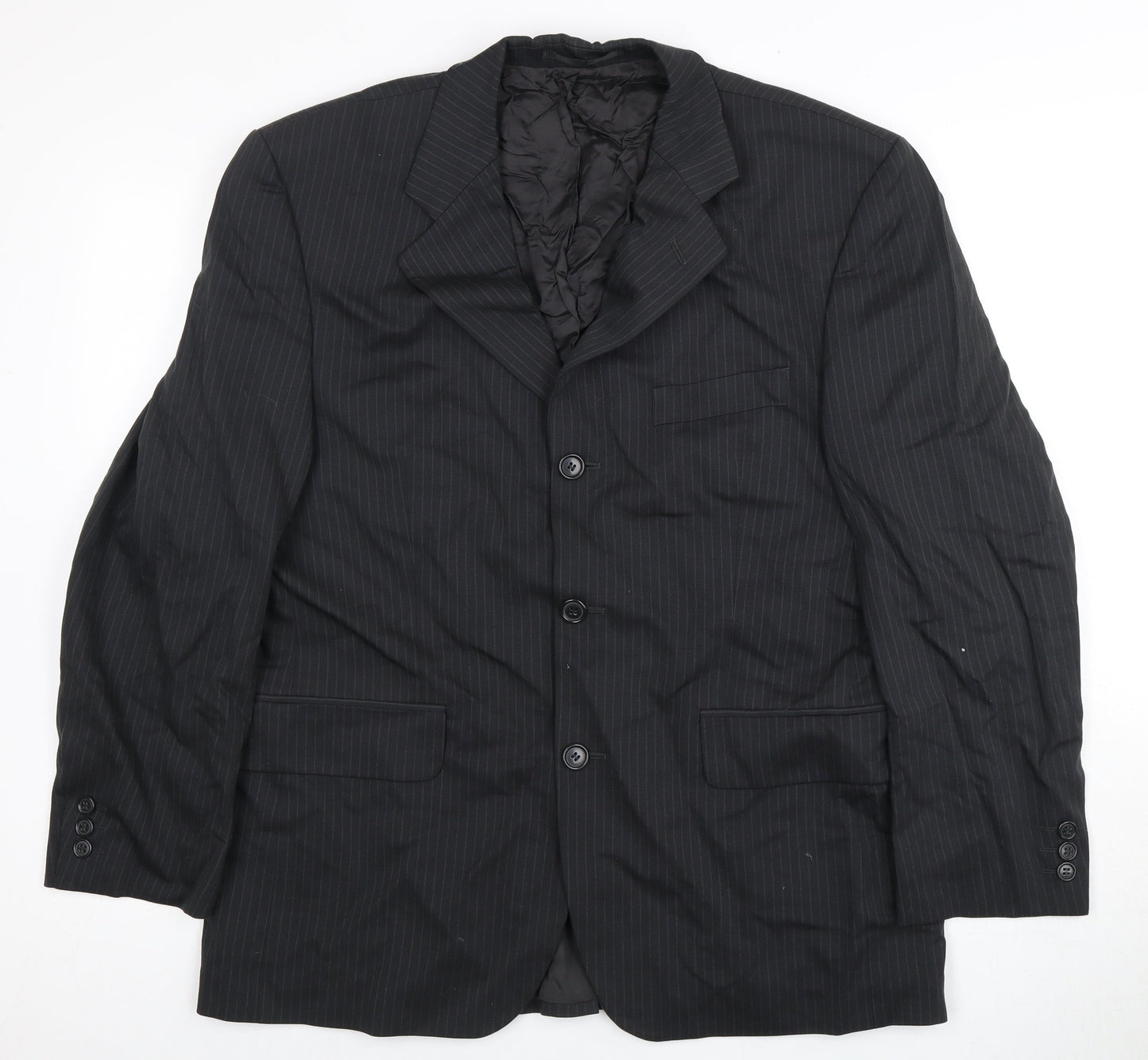Mens UK Size 40 Burton Regular Black Suit Jacket