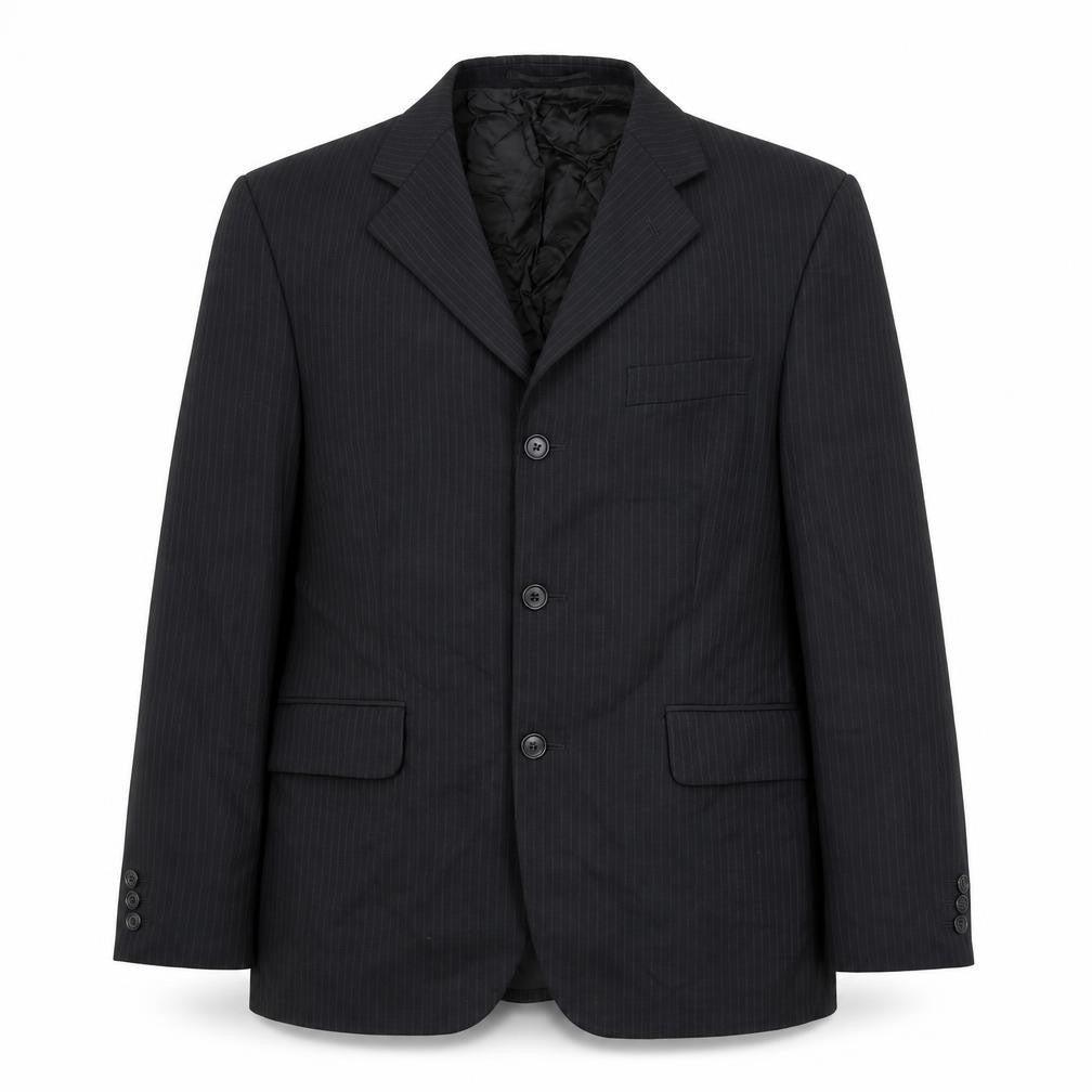 Mens UK Size 40 Burton Regular Black Suit Jacket