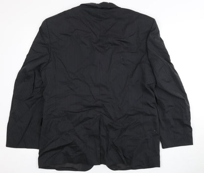 Mens UK Size 40 Burton Regular Black Suit Jacket