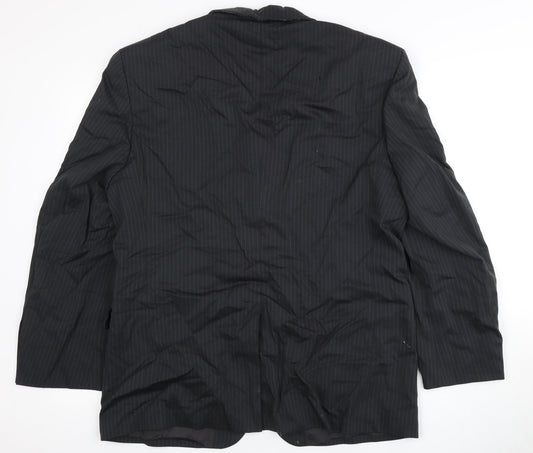 Mens UK Size 40 Burton Regular Black Suit Jacket