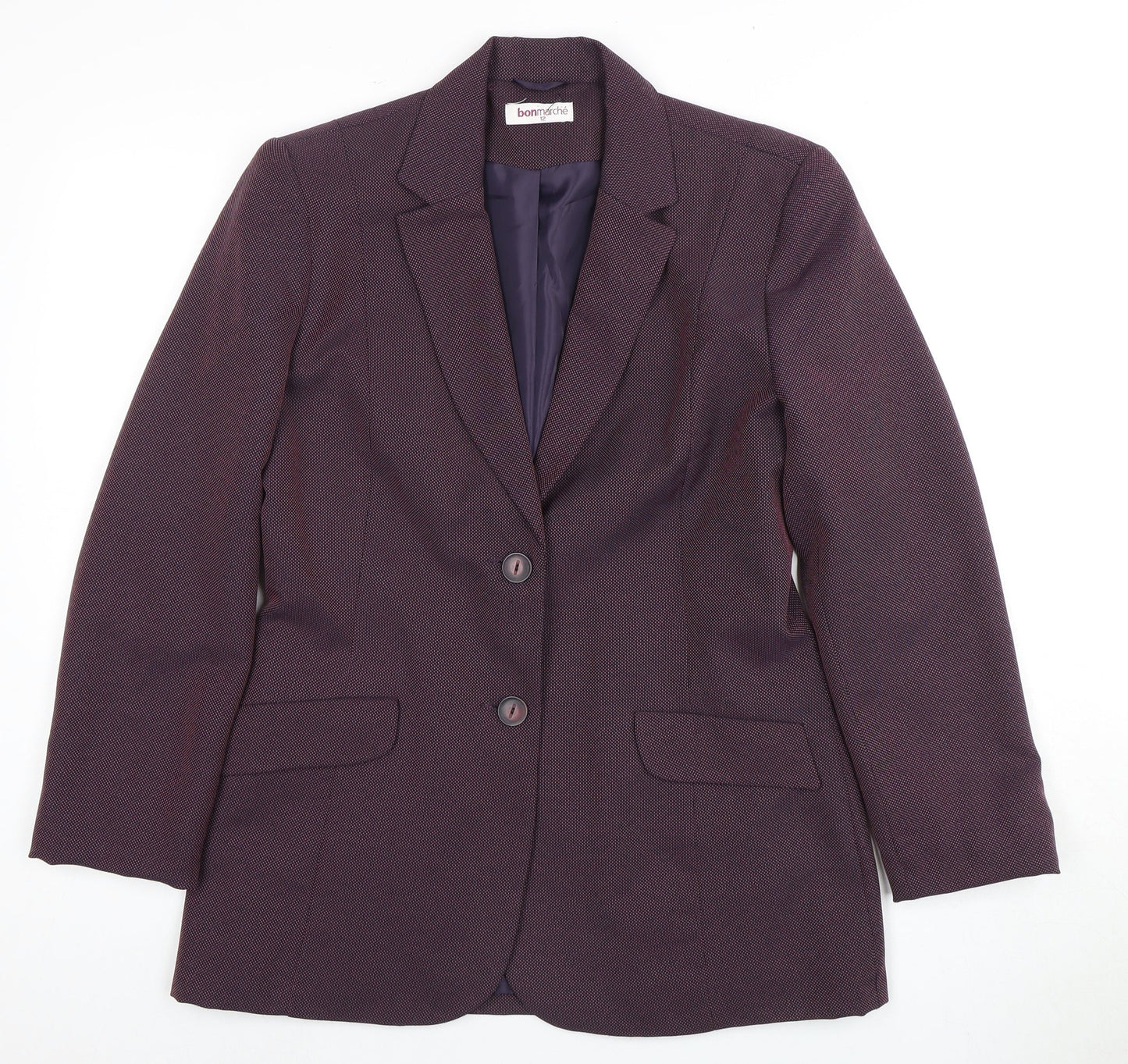 Bonmarché Women's Blazer Size 12 Polyester
