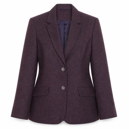 Womens UK Size 12 Bonmarché Regular Purple Blazer