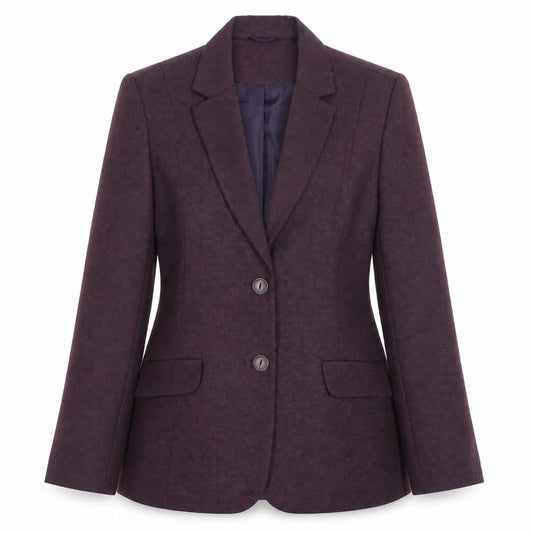 Womens UK Size 12 Bonmarché Regular Purple Blazer