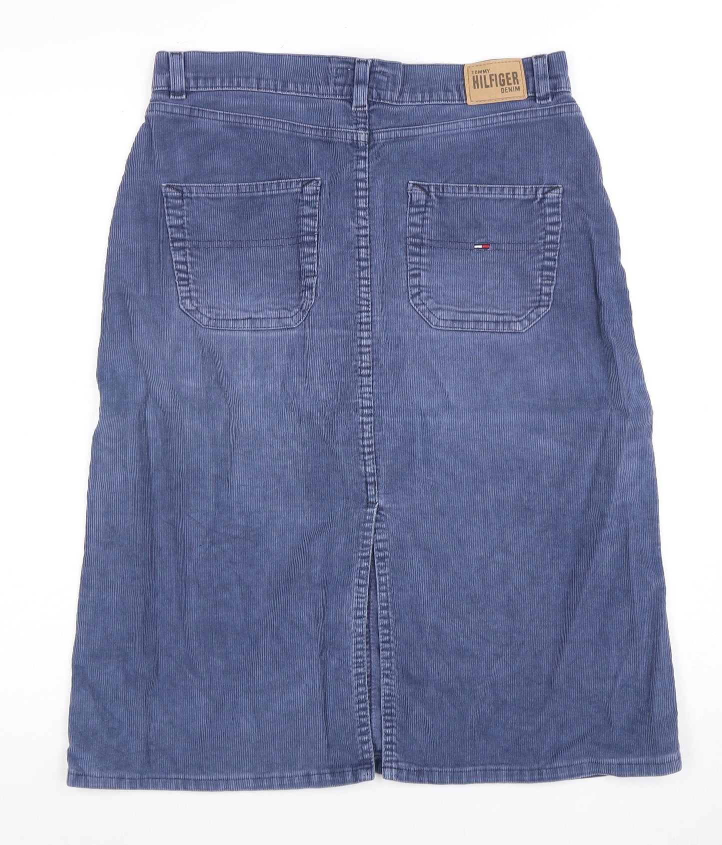 Womens UK Size S Tommy Hilfiger A-Line Corduroy Skirt