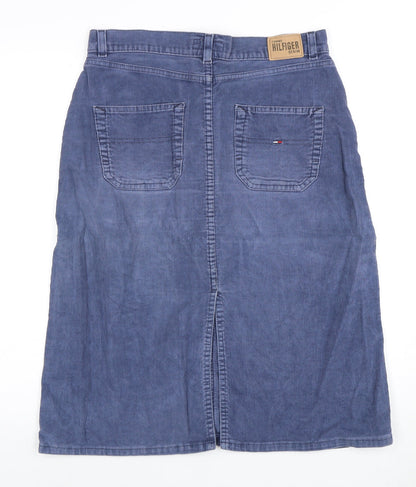 Womens UK Size S Tommy Hilfiger A-Line Corduroy Skirt
