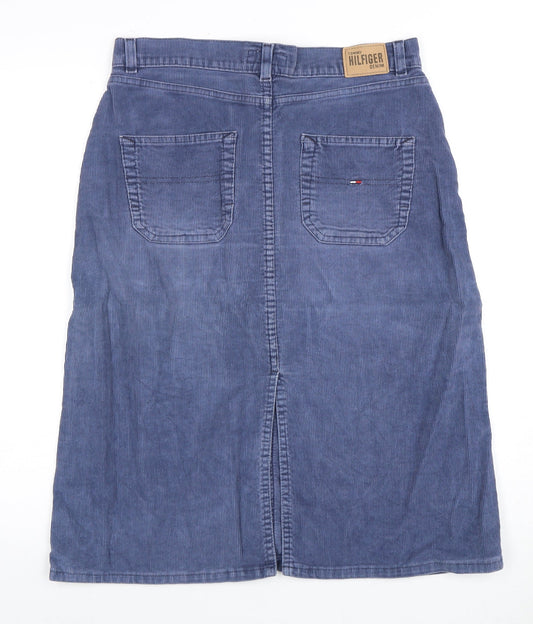 Womens UK Size S Tommy Hilfiger A-Line Corduroy Skirt