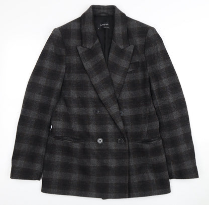 Marks and Spencer Women’s Black Double-Breasted Blazer, Size 8