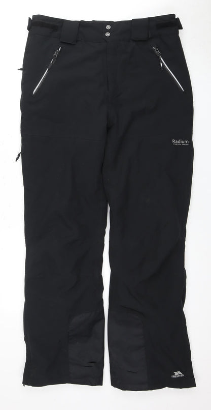 Trespass Men's Black M Snow Pants, Waterproof Ski Gear