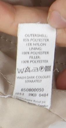 Womens UK Size 12 NuAge Beige Basic Jacket