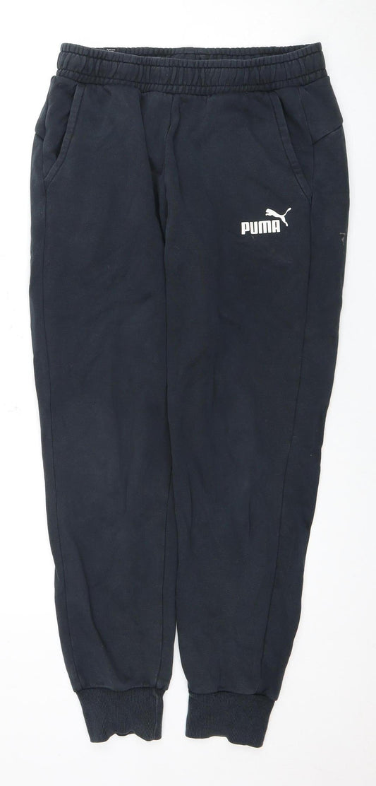 Puma Men's Black Jogger Trousers - M, Regular Fit