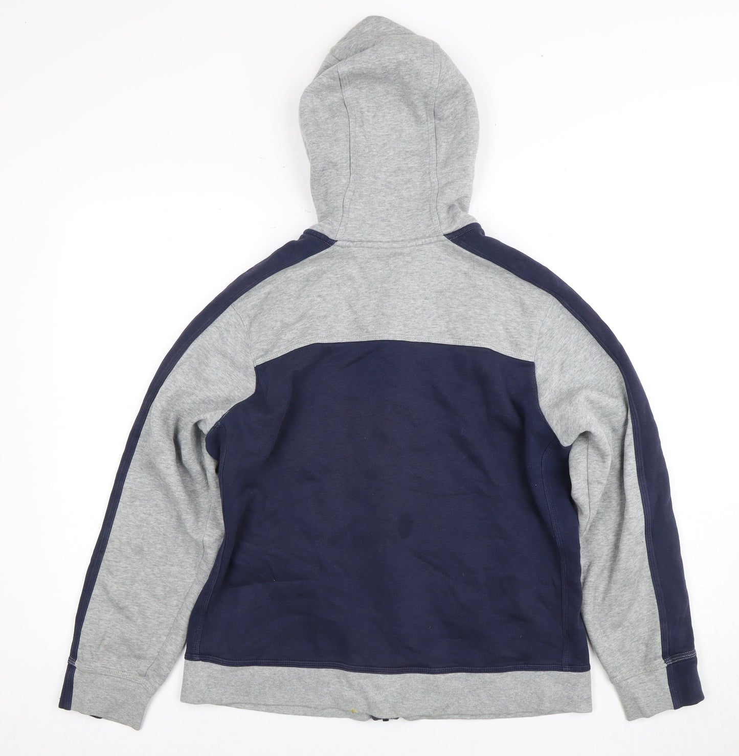 Nike Boys XL Grey Blue Full Zip Hoodie
