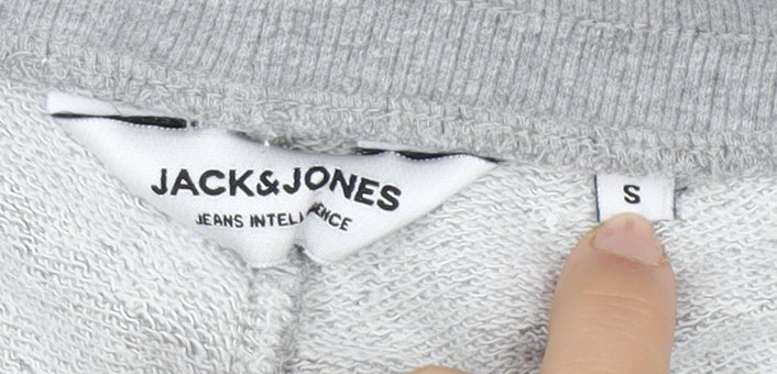 Jack & Jones Men's Grey Jogger Trousers, Size S