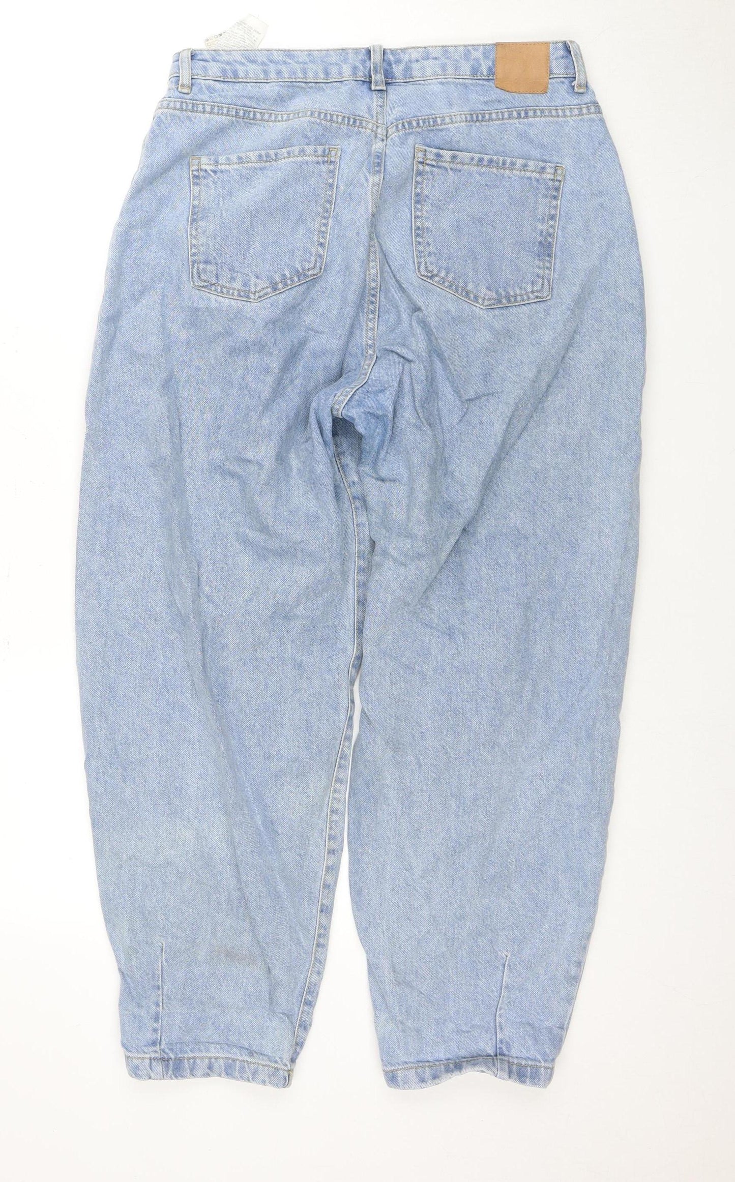 Zara Women's Blue Boyfriend Jeans Size 2