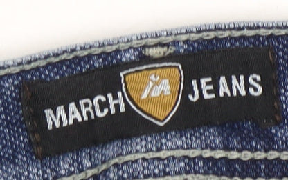 March Jeans Men Blue 34 Regular Denim Jeans