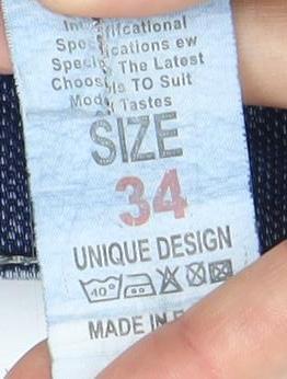 March Jeans Men Blue 34 Regular Denim Jeans