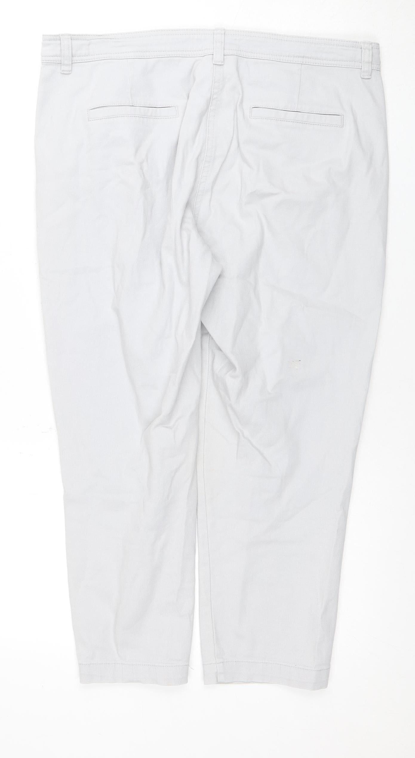 Womens UK Size 12 Wallis   White Jeans