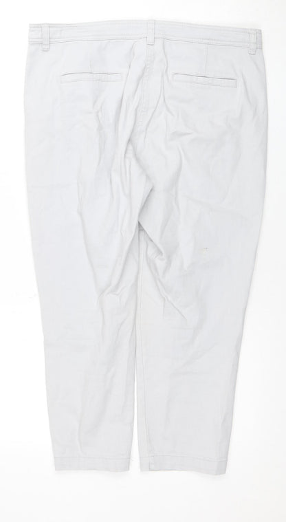 Womens UK Size 12 Wallis   White Jeans