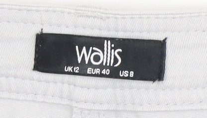 Womens UK Size 12 Wallis   White Jeans