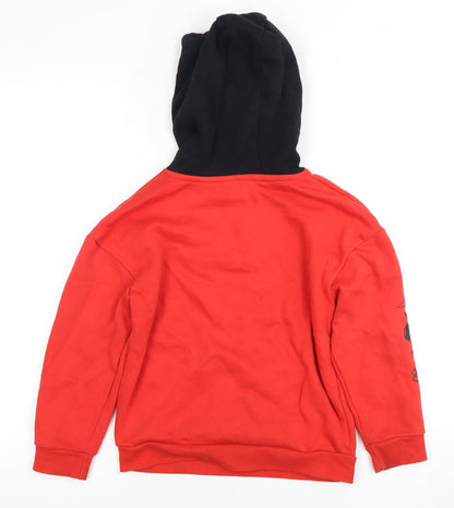 Mario Kart Boys Red Pullover Hoodie 7-8 Years