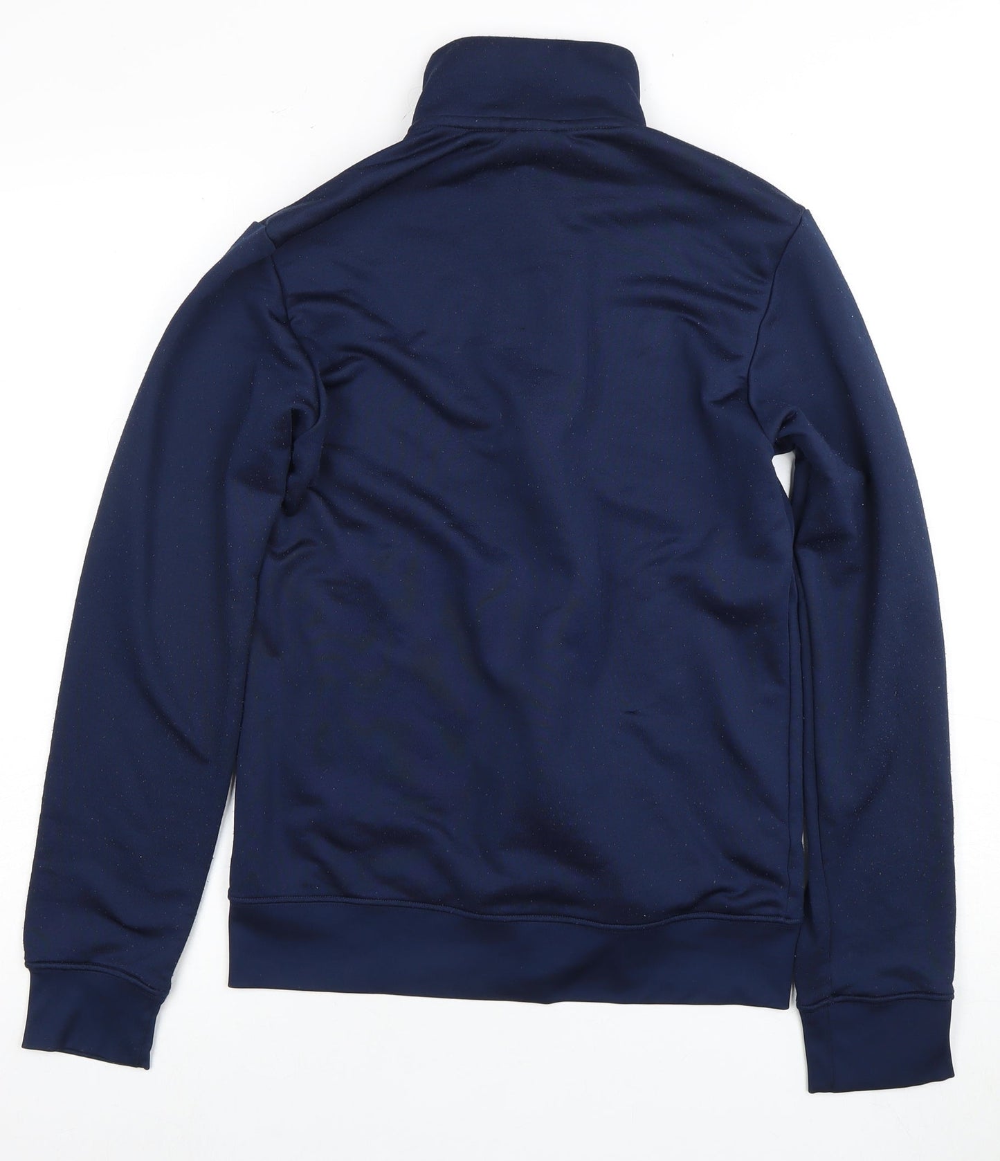 Mens UK Size S Reebok Blue Full Zip Sweatshirt