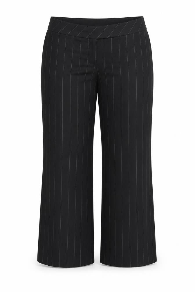 Womens UK Size 16 Oasis Classic Fit  Black Trousers