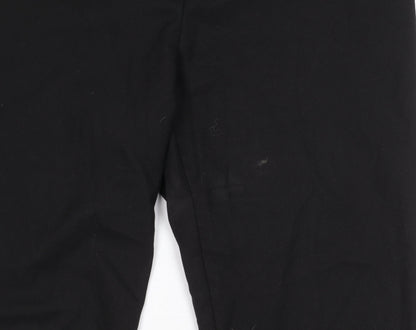 Womens UK Size 14 Oasis Regular Fit  Black Trousers