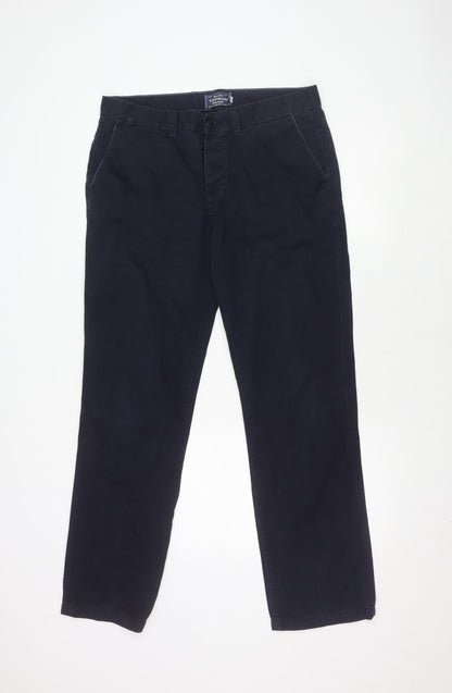 Topman Men's Black Slim Chino Trousers 34R