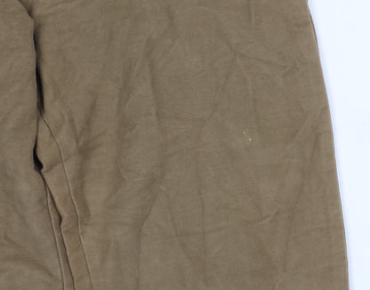 Lineadirection Men's Brown Trousers Size 32 Cotton