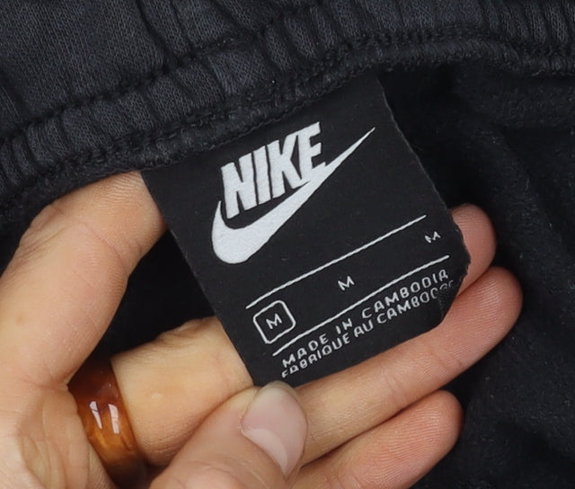 Nike Men's Black Fleece Joggers Size M