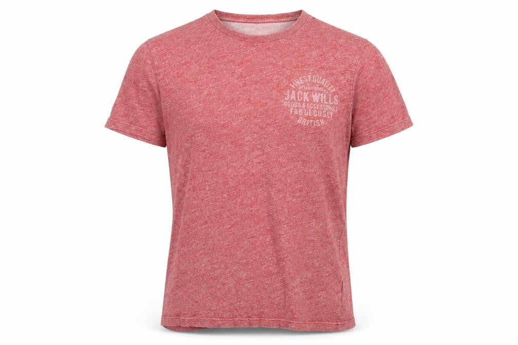 Mens UK Size S Jack Wills Red  T-Shirt