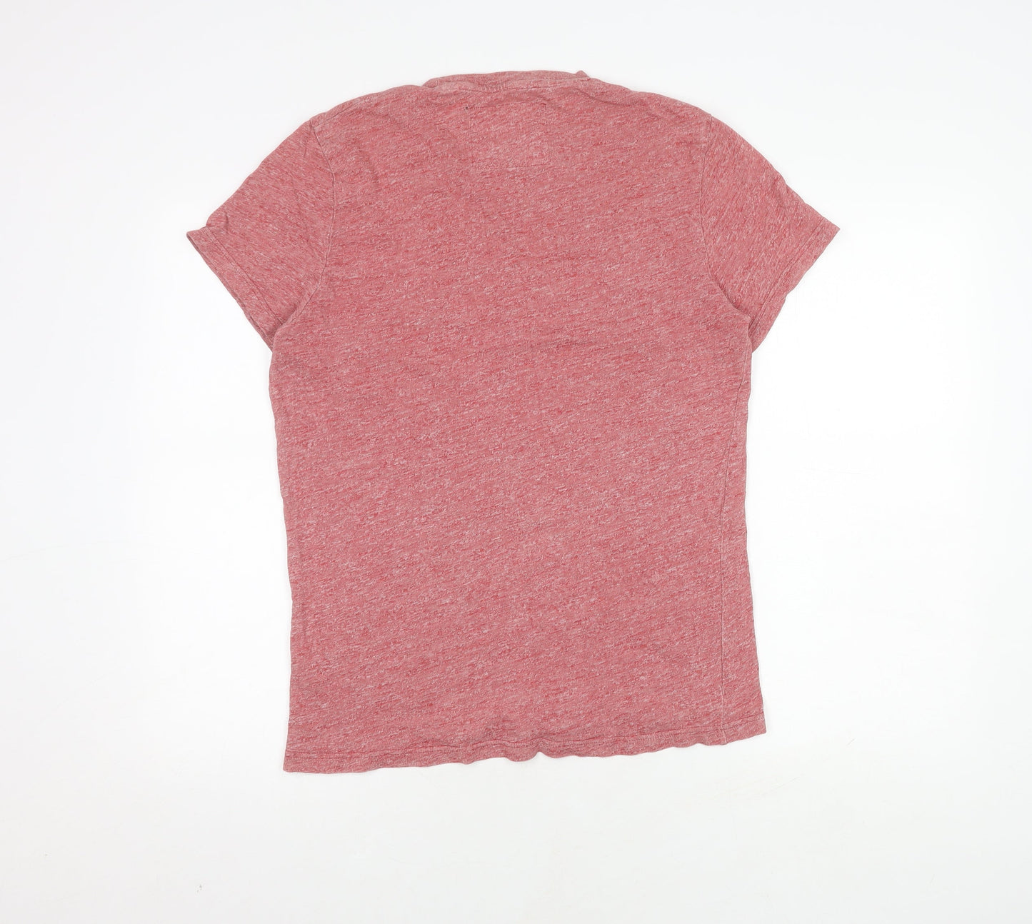 Jack Wills Men's Red Crew Neck T-Shirt, Size S