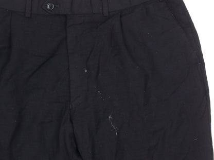 Marks and Spencer Men's Black Dress Pants - Size 38