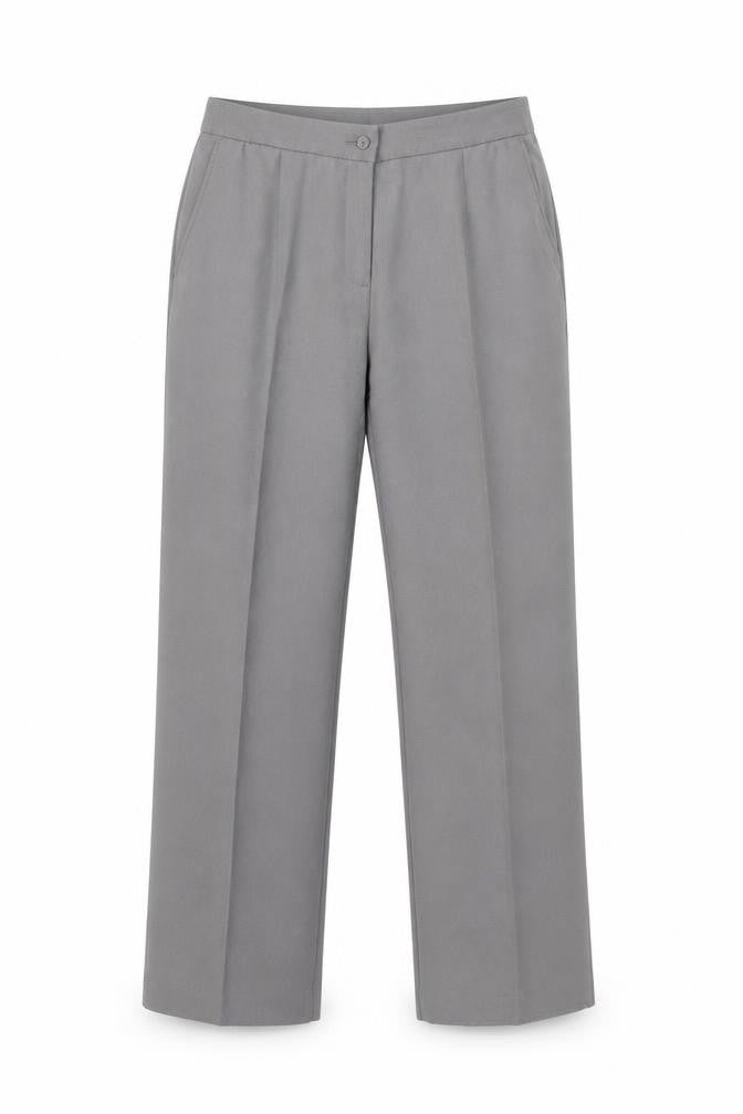 Womens UK Size 14 Isle Regular Fit Business Grey Trousers