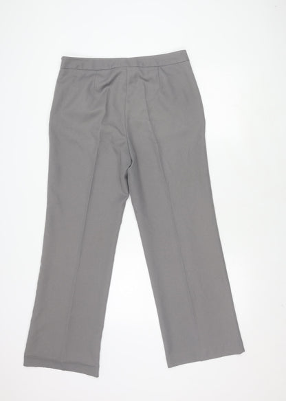 Womens UK Size 14 Isle Regular Fit Business Grey Trousers