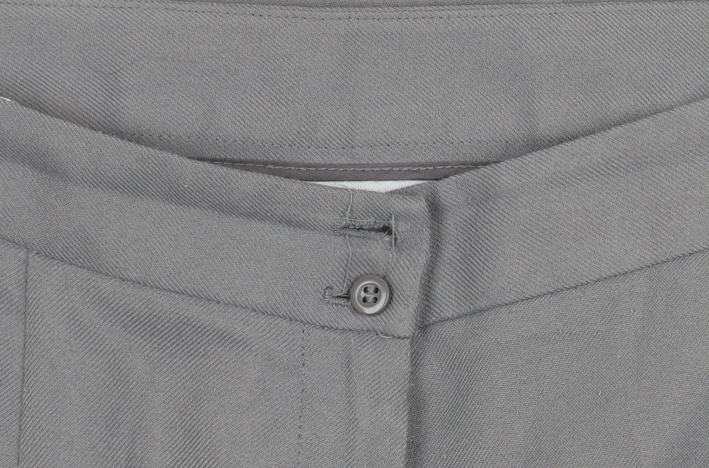 Womens UK Size 14 Isle Regular Fit Business Grey Trousers