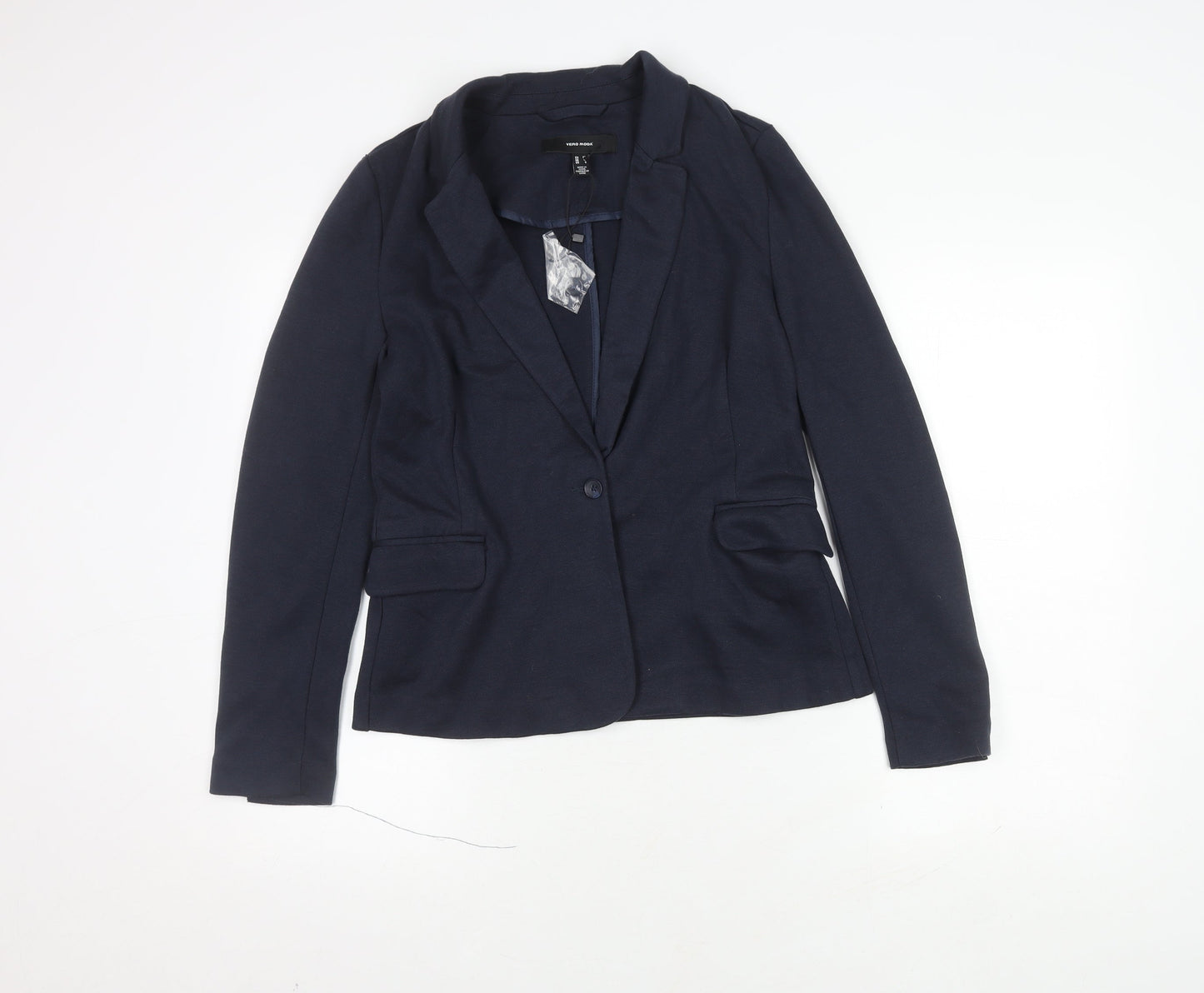 Womens UK Size 10 VERO MODA Regular Blue Blazer