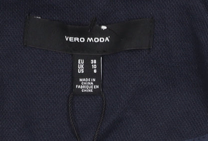 Womens UK Size 10 VERO MODA Regular Blue Blazer